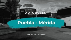 Autobuses de Puebla a Mérida | horarios 2023